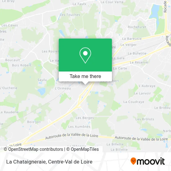 La Chataigneraie map