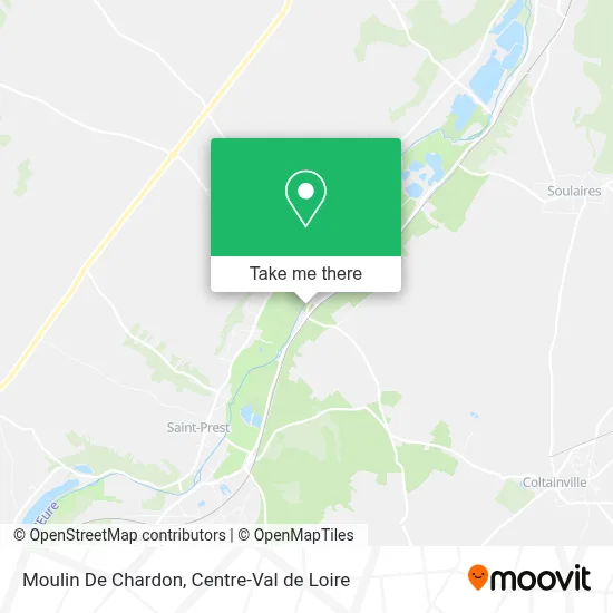 Moulin De Chardon map
