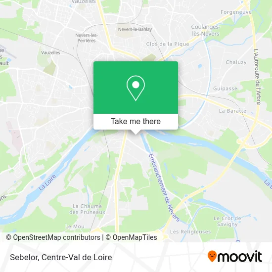Sebelor map