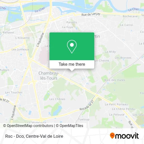 Mapa Rsc - Dco