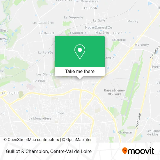 Guillot & Champion map