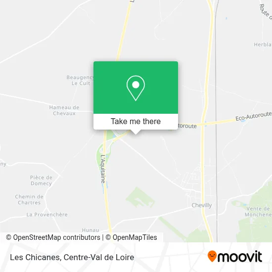 Les Chicanes map