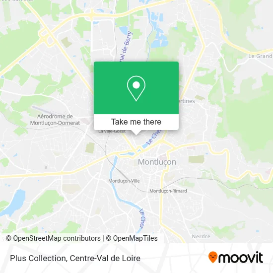 Plus Collection map