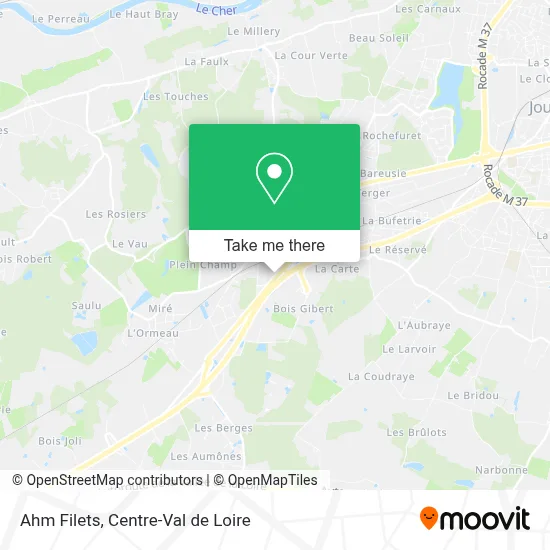 Ahm Filets map