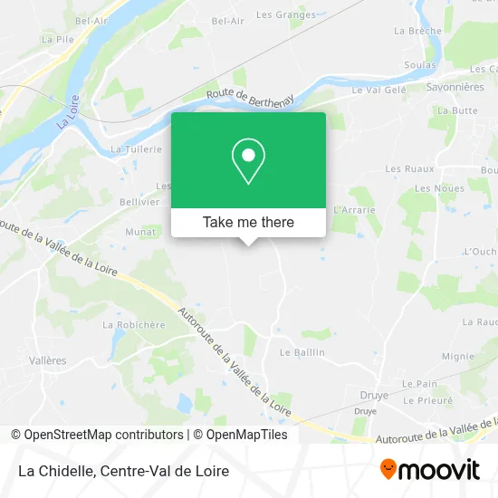 La Chidelle map