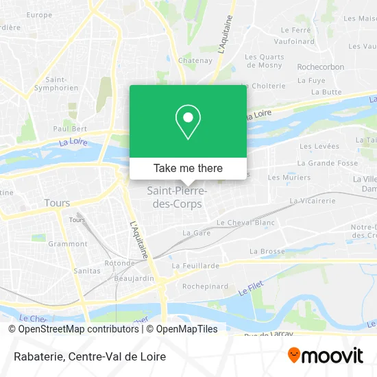 Rabaterie map