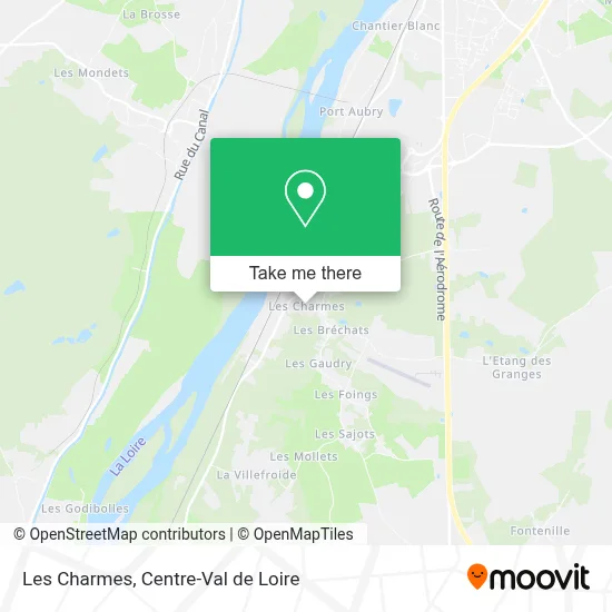 Les Charmes map
