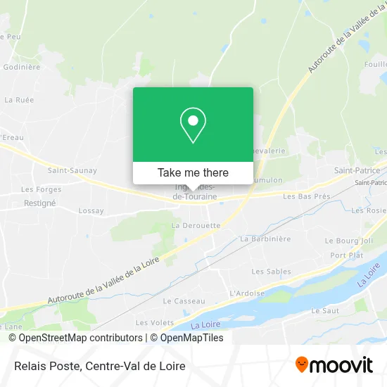 Relais Poste map