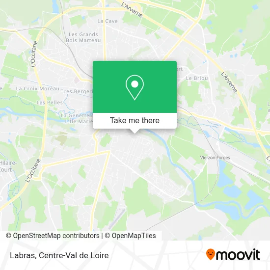 Labras map
