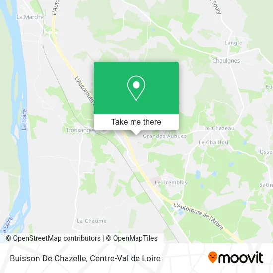 Buisson De Chazelle map