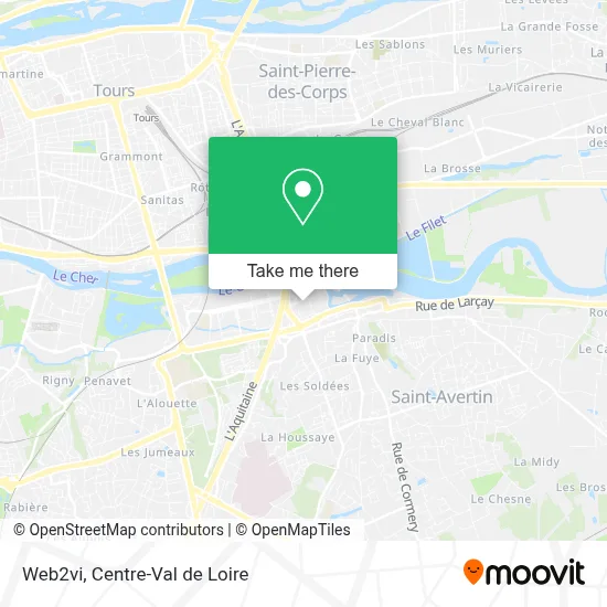 Web2vi map