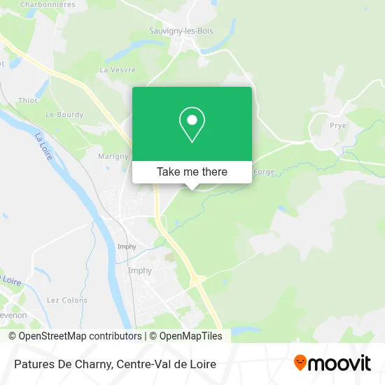 Patures De Charny map