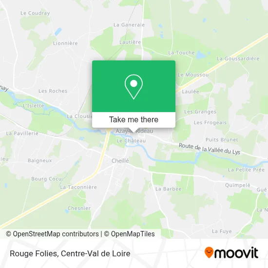 Rouge Folies map