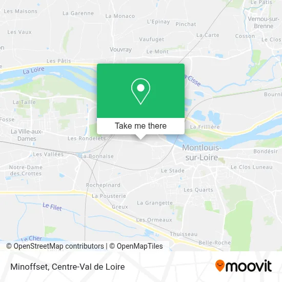Minoffset map