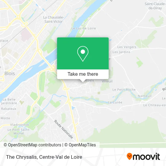 La Chrysalide map