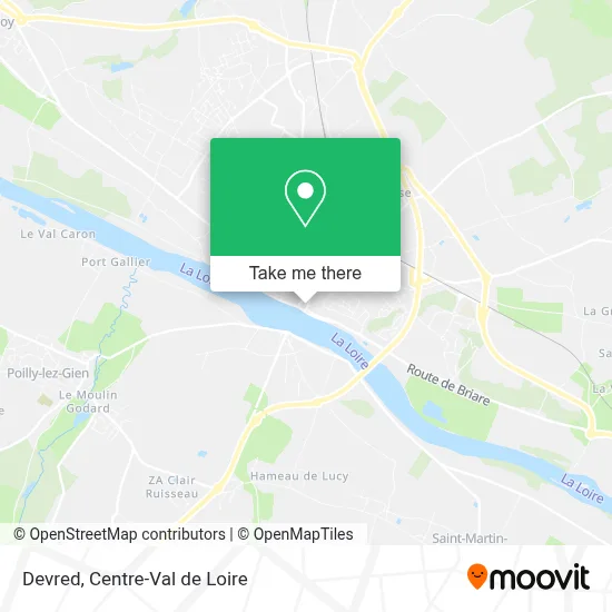 Devred map