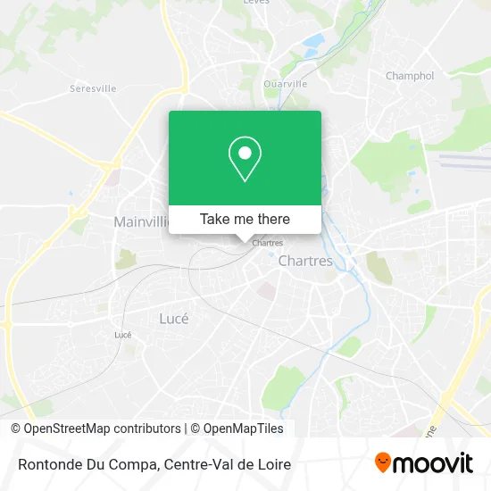 Rontonde Du Compa map