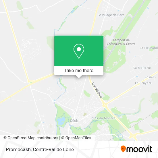 Promocash map
