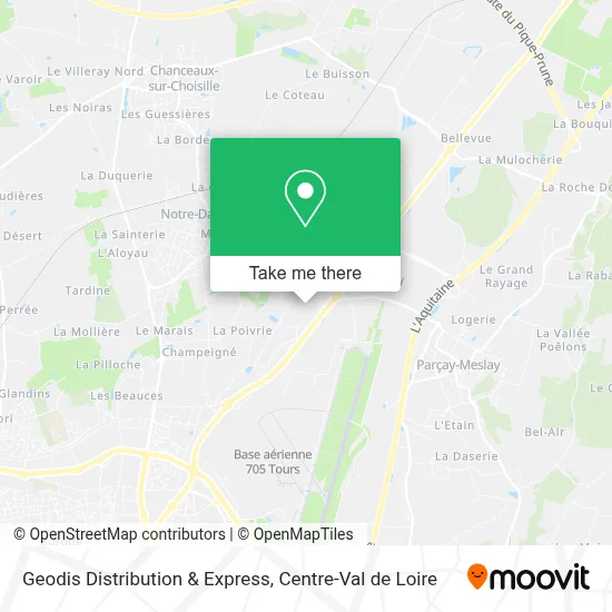 Geodis Distribution & Express map