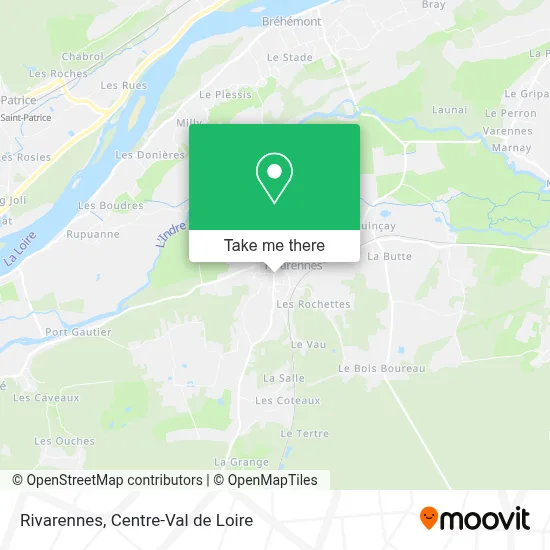 Rivarennes map