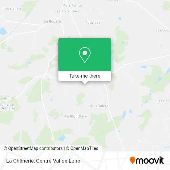 La Chênerie map