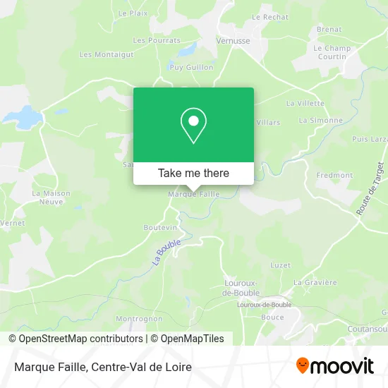 Marque Faille map