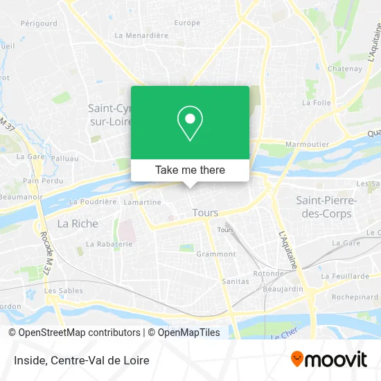 Inside map