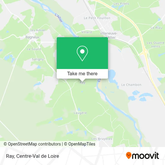 Ray map