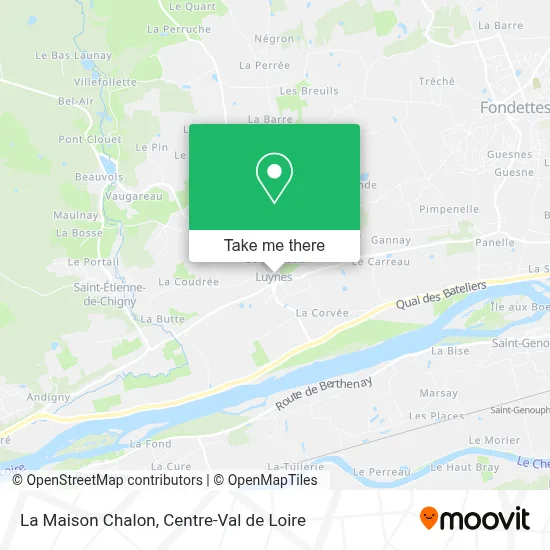 La Maison Chalon map