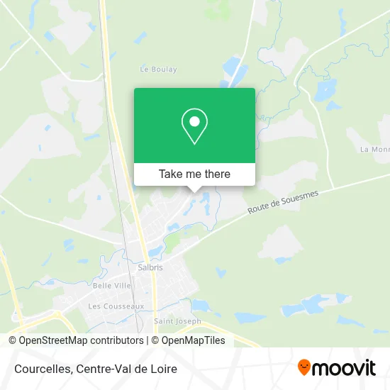Courcelles map