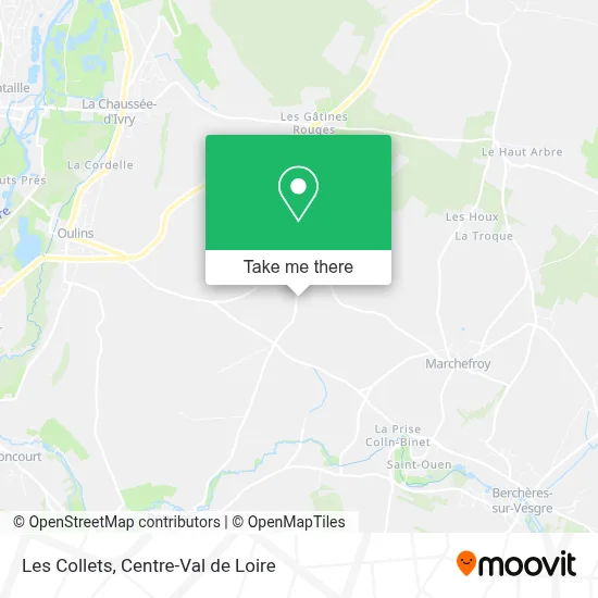 Les Collets map