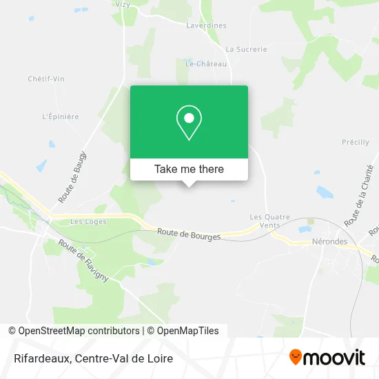 Mapa Rifardeaux