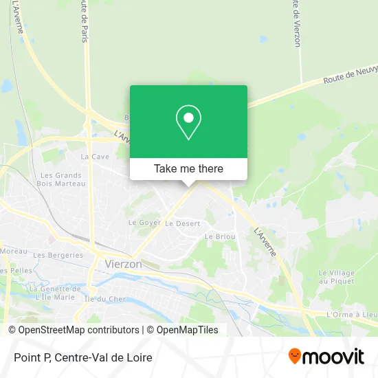 Point P map