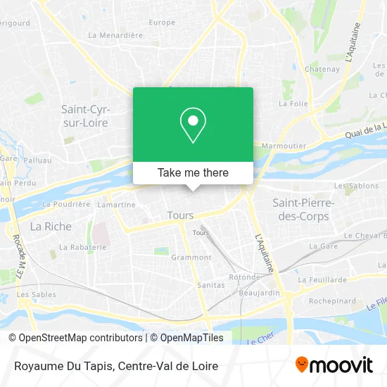 Royaume Du Tapis map