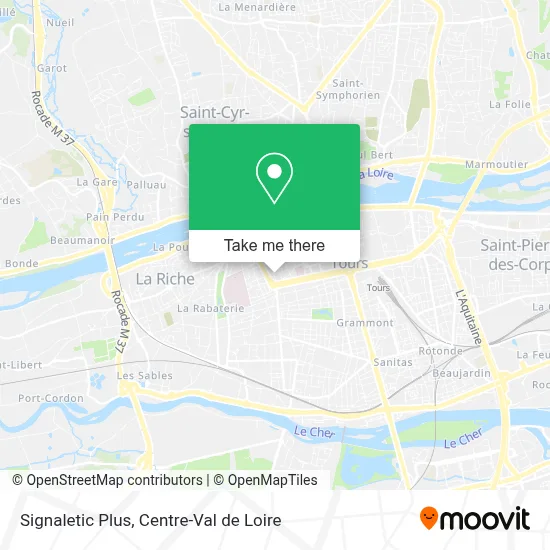 Signaletic Plus map