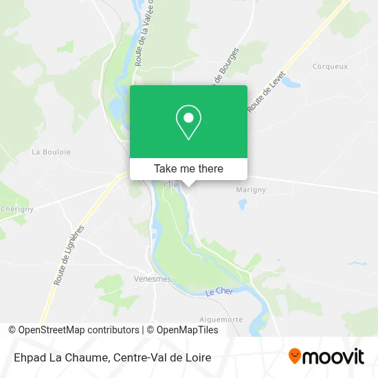 Ehpad La Chaume map