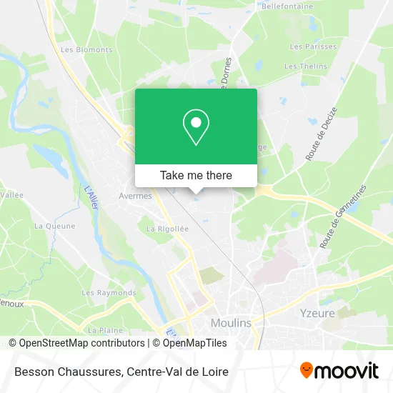 Besson Chaussures map