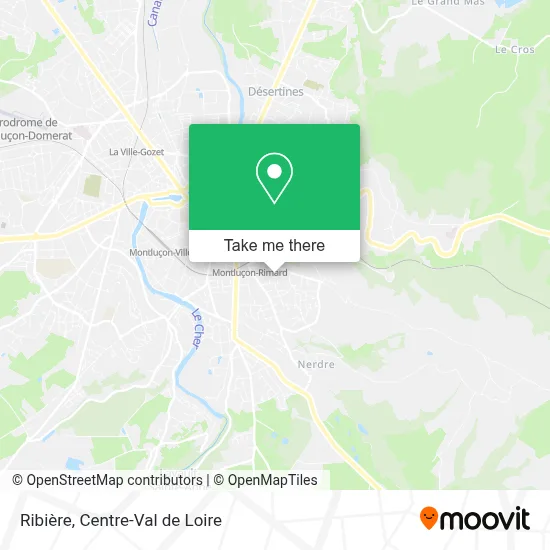Ribière map