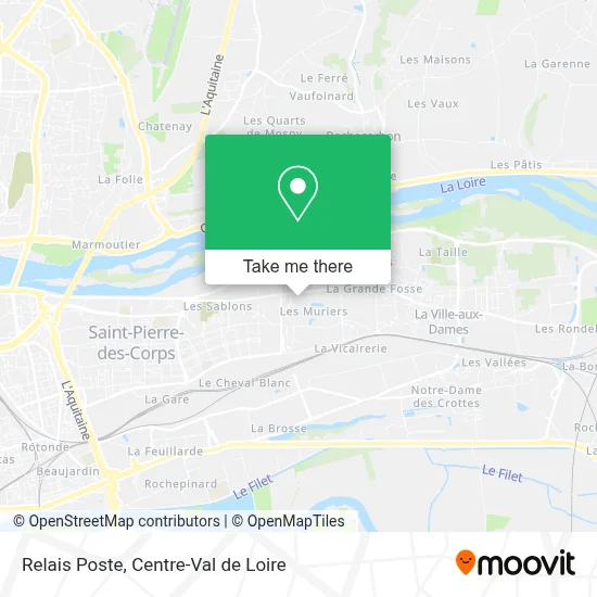 Relais Poste map