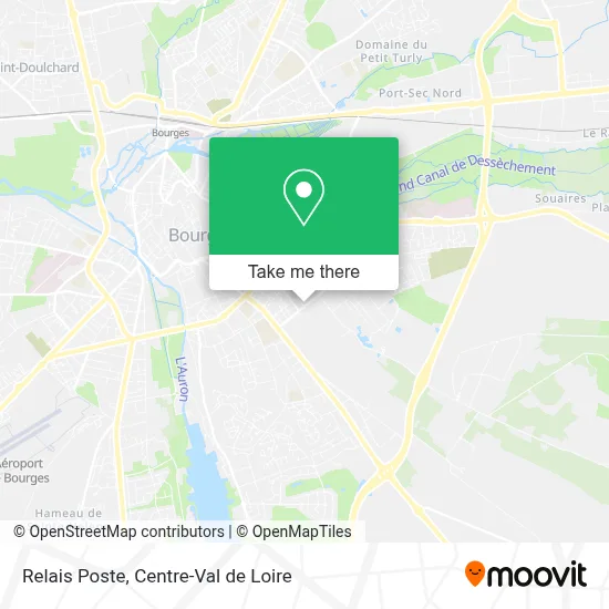 Relais Poste map