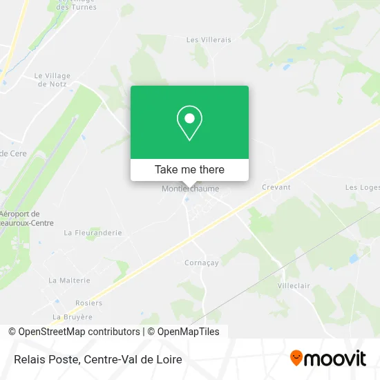 Relais Poste map