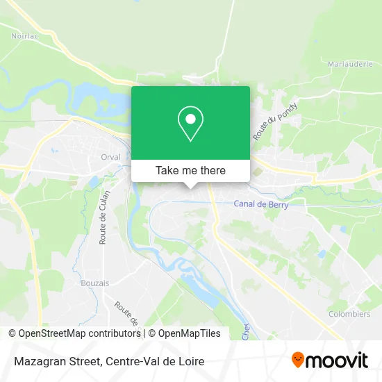 Rue Mazagran map