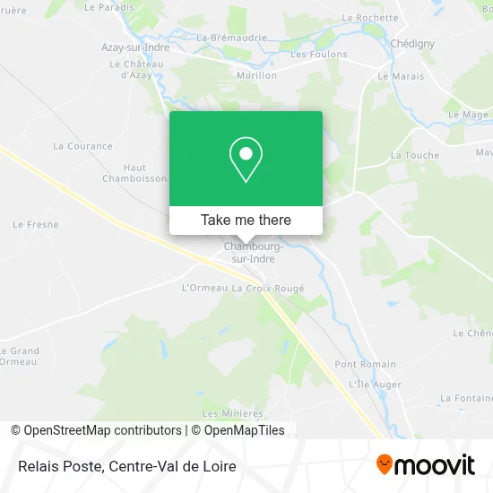 Relais Poste map