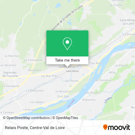 Relais Poste map