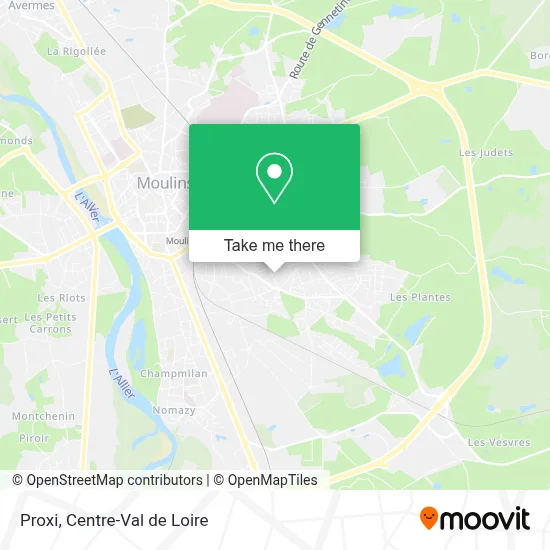 Proxi map