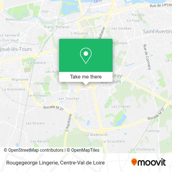 Rougegeorge Lingerie map