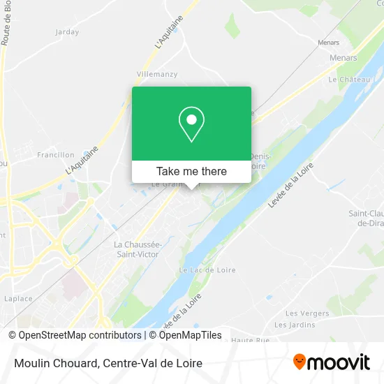 Moulin Chouard map
