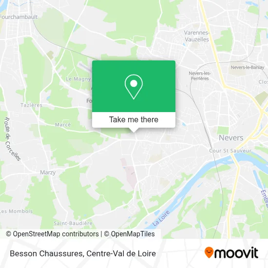 Besson Chaussures map