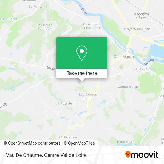 Vau De Chaume map