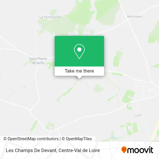 Les Champs De Devant map